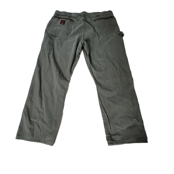Ripstop Cargo Pants Mens 42x30 Grey Workwear - Picture 2 of 16
